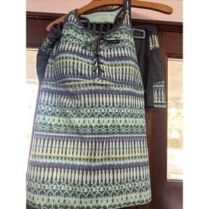 Free Country Active Wear XL Tie Dyed Top (With Bra) And Shorts Great Condition